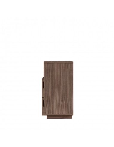 Mesa Cabeceira 40 cm BORNEO nogueira com 2...