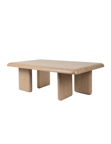 Mesa centro de diseño curvo TYLER 120 x 70 en...
