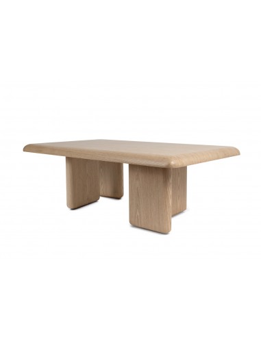 Mesa centro de diseño curvo TYLER 120 x 70 en...