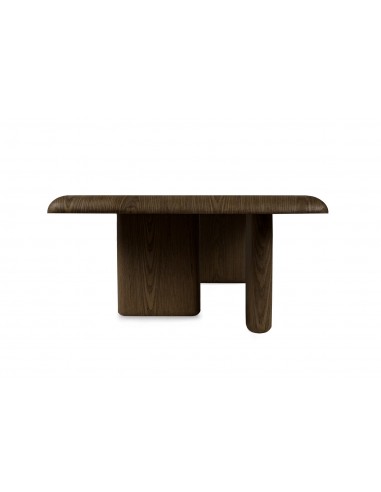 Mesa centro de diseño curvo TYLER 120 x 70 en...