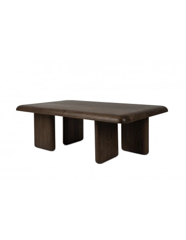 Mesa centro de diseño curvo TYLER 120 x 70 en...