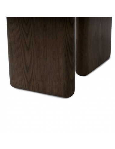 Mesa centro de diseño curvo TYLER 120 x 70 en...