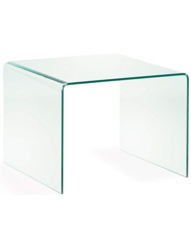  Mesa Auxiliar BURANO 60x60x45 Cristal Transparente