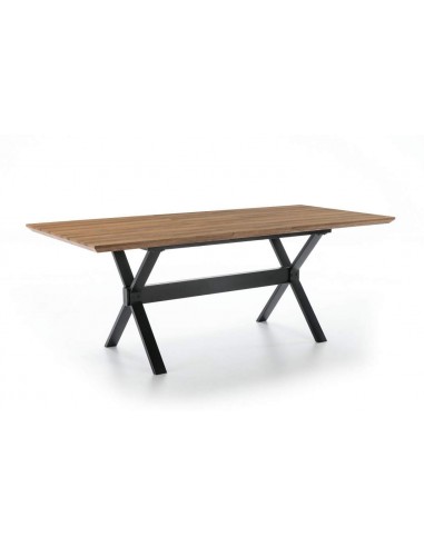 MESA EXTENSÍVEL DESIGN INDUSTRIAL HOLE 140(180)x90, Carvalho