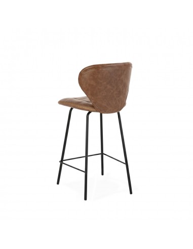 Taburete bar industrial vintage WILLIAM 75,...