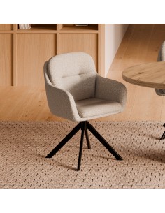 Silla diseño moderno LEX giratoria 360º con brazos en... 2