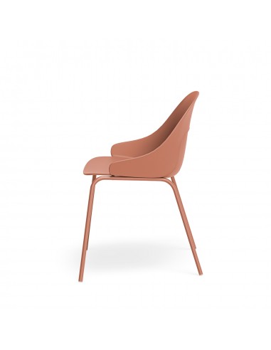 Silla de polipropileno con brazos SEPHORA y...