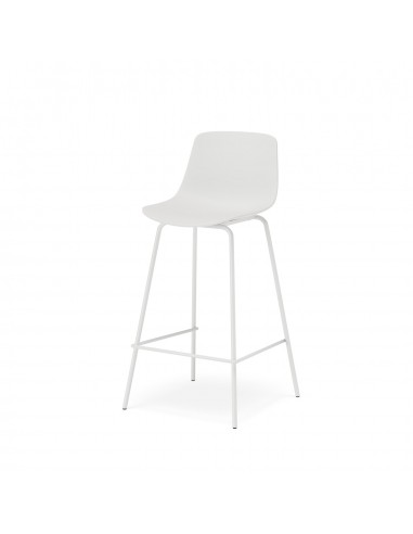 Banqueta minimalista em polipropileno ELTON 68,...