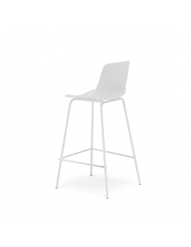 Banqueta minimalista em polipropileno ELTON 68,...