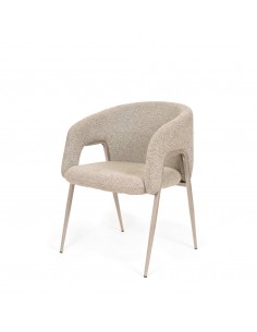 Silla con brazos envolventes ANNELI tapizada de diseño... 2