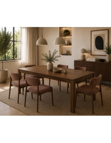 Mesa extensible atemporal MOLLY 140 (200) x 85,...