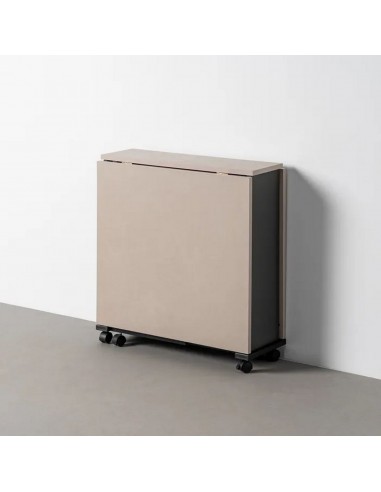 Mesa Plegable COMPACT Negro-Crema 148 cm...