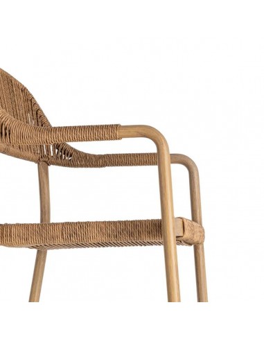 Silla con Brazos Apilable de exterior CONTREAU...