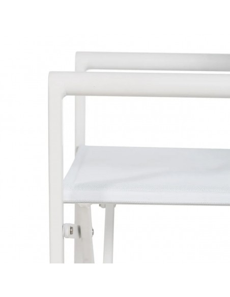 Silla Exterior Plegable DIRECTOR de Aluminio y Textileno