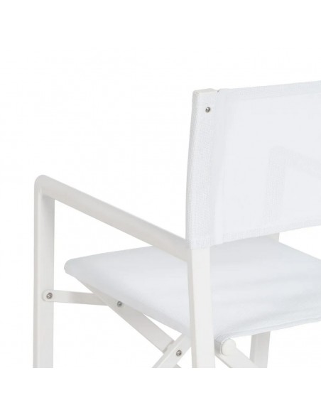 Silla Exterior Plegable DIRECTOR de Aluminio y Textileno