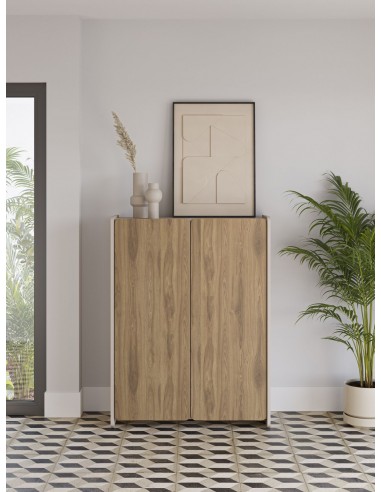 Aparador Alto design BOUCLEON 90 cm creme e...