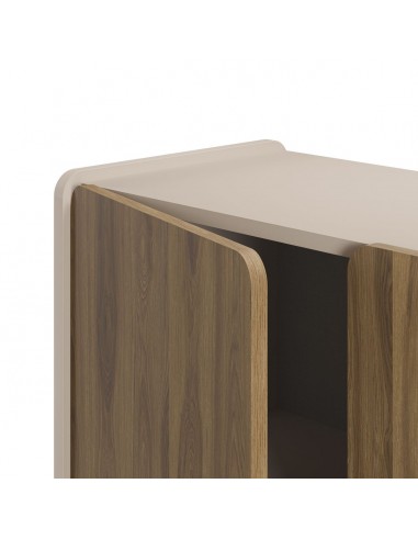 Aparador Alto design BOUCLEON 90 cm creme e...