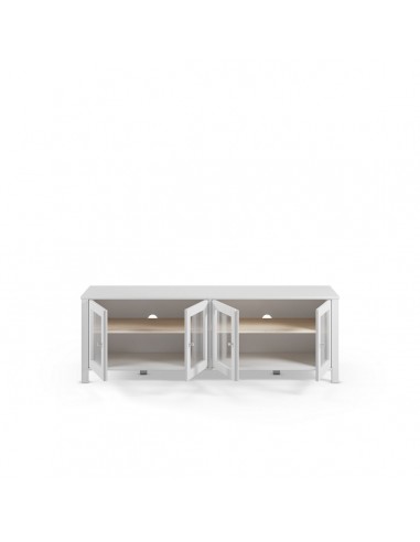 Mueble de TV mediterráneo blanco ALESSANDRA...