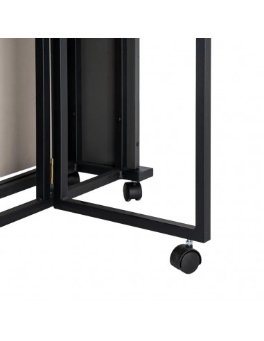 Mesa Plegable COMPACT Negro-Crema 148 cm...