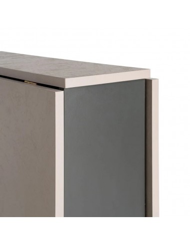 Mesa Plegable COMPACT Negro-Crema 148 cm...
