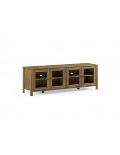 Mueble de TV colonial en pino cera ALESSANDRA 150, 4...