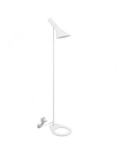 Abajur de pé JACÓ, metal branco