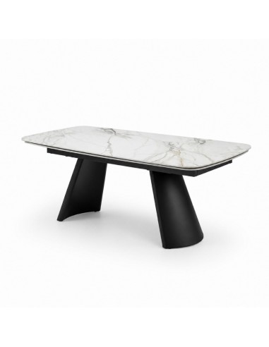Mesa Extensible Porcelánico efecto mármol LANDA...