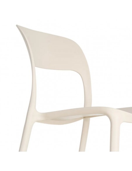 Silla Apilable Exterior CENTRAC de Polipropileno