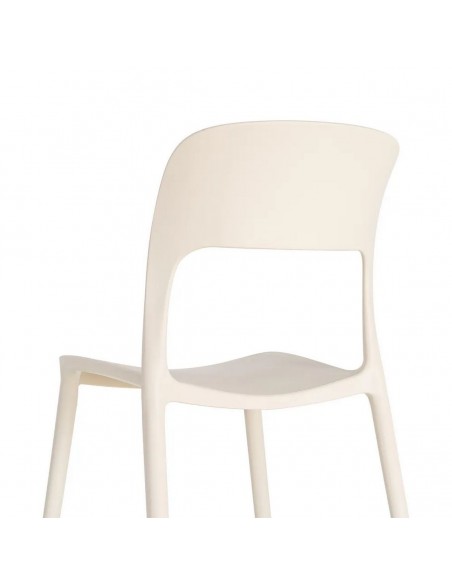 Silla Apilable Exterior CENTRAC de Polipropileno