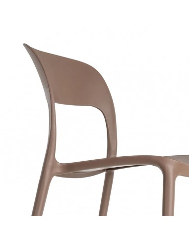 Silla Apilable Exterior CENTRAC de Polipropileno