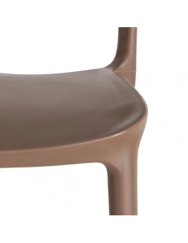 Silla Apilable Exterior CENTRAC de Polipropileno