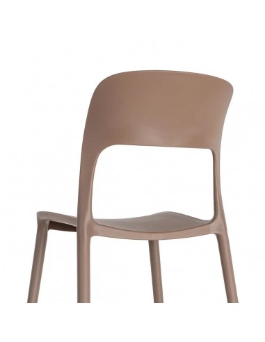 Silla Apilable Exterior CENTRAC de Polipropileno