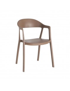 Silla con brazos Apilable Exterior CINTRAC de Polipropileno 2