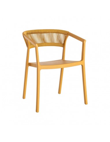Silla Apilable con brazos de Exterior QUINBA de...
