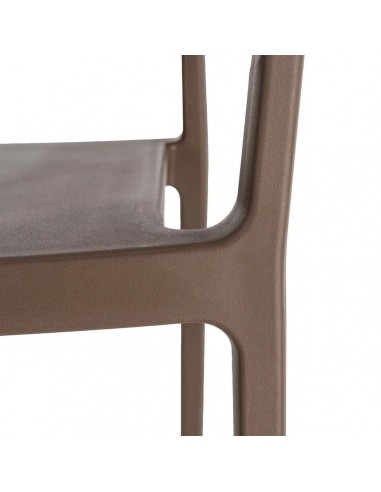 Silla Apilable con brazos de Exterior QUINBA de...