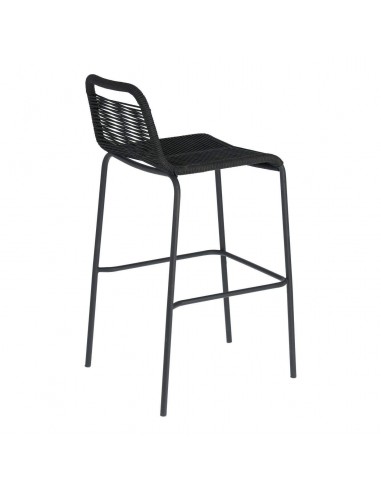 GLENVILLE Tamborete preto altura 100 cm