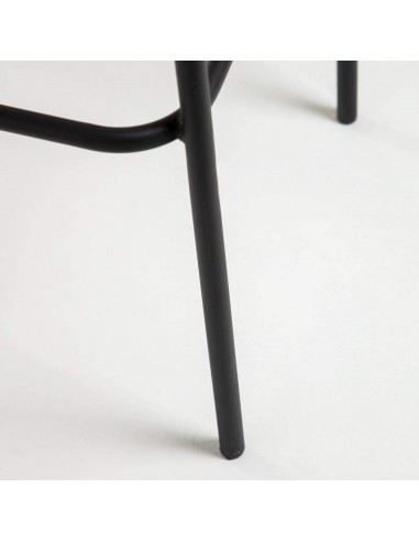 GLENVILLE Tamborete preto altura 100 cm