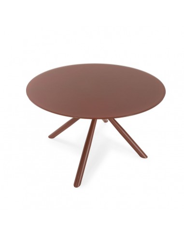 Mesa Redonda LEXA 120 cm de Cristal Templado y...