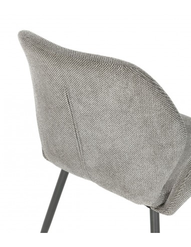 Silla con brazos de Comedor ANSU Tapizada con...