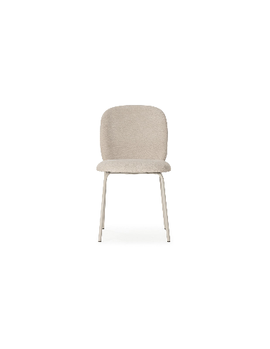 Silla de Comedor DAIA tapizada con Patas Metálicas