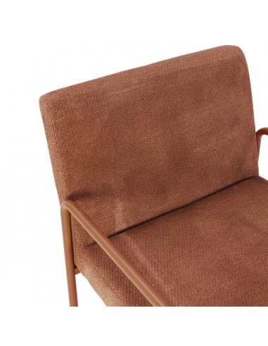 Sillón VINCE Tapizado en Tela con Patas...