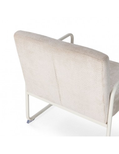 Sillón VINCE Tapizado en Tela con Patas...