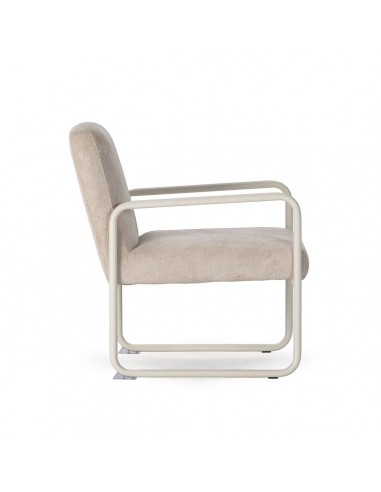 Sillón VINCE Tapizado en Tela con Patas...