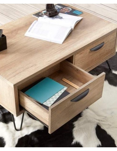 MESA DE CENTRO INDUSTRIAL KANSAS 100x60