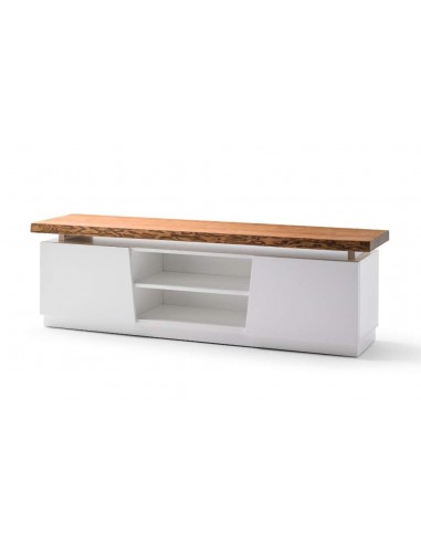 MUEBLE DE TV NÓRDICO NAYRA 190x47, blanco, roble