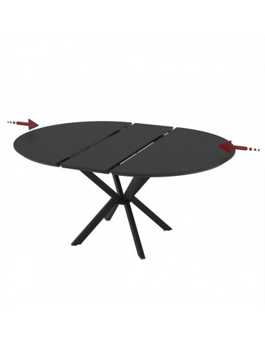 Mesa de Jantar Redonda Extensível NAIRA 126/160...