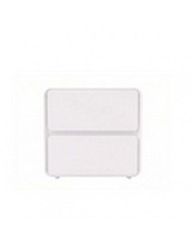Mesa de cabeceira minimalista NEO branca, 2...