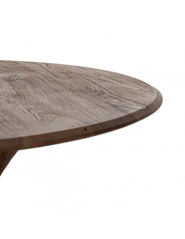 Mesa de Comedor Redonda NARA 130 cm en Madera...