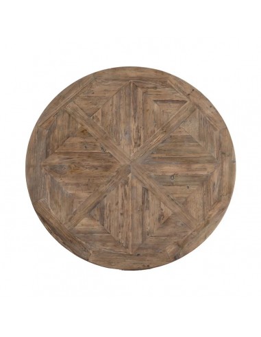 Mesa Redonda mediterranea RÚSTIKA 120 de Madera...