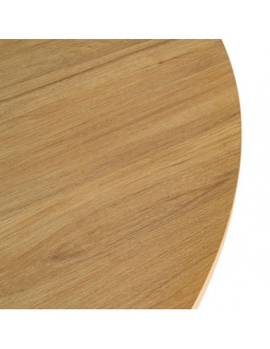 Mesa de Comedor Redonda LORA 120 cm MDF Efecto...